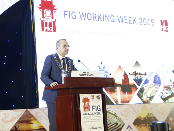 越南首次举办国际测量师协会2019年工作周会议 ảnh 3 越南首次举办国际测量师协会2019年工作周会议 ảnh 3