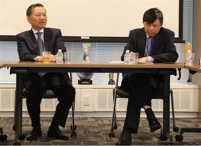 越南公安部部长苏林对美国进行正式访问 ảnh 3