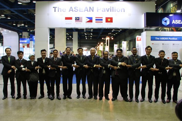 越南水产企业参加2019 年韩国首尔国际食品展 ảnh 1 越南水产企业参加2019 年韩国首尔国际食品展 ảnh 1