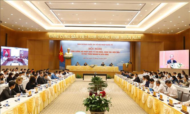 越南政府总理阮春福:融入国际是全民的事业 ảnh 1 越南政府总理阮春福:融入国际是全民的事业 ảnh 1