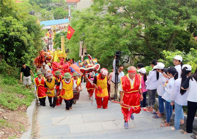 河南省碗山庙会热闹开庙 ảnh 3