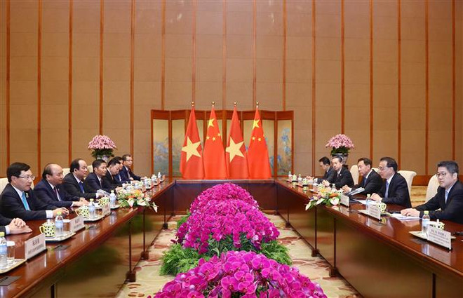 阮春福出席第二届“一带一路”国际合作高峰论坛之行致力于促进越南与中国以及各发展伙伴的关系 ảnh 3 阮春福出席第二届“一带一路”国际合作高峰论坛之行致力于促进越南与中国以及各发展伙伴的关系 ảnh 3