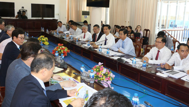 韩国企业在芹苴市寻找合作机会 ảnh 1 韩国企业在芹苴市寻找合作机会 ảnh 1