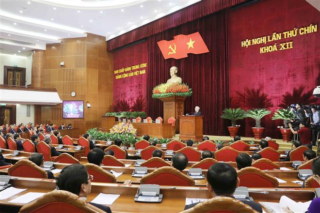 越共十二届九中全会公报 ảnh 1