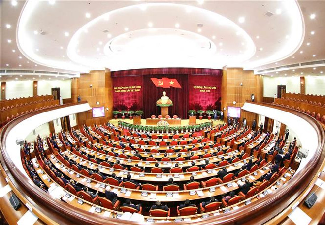 越共第十二届中央委员会第九次全体会议落幕 ảnh 1 越共第十二届中央委员会第九次全体会议落幕 ảnh 1