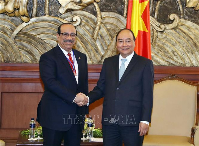 阮春福:越南政府一向鼓励外国投资者前来投资 ảnh 1 阮春福:越南政府一向鼓励外国投资者前来投资 ảnh 1