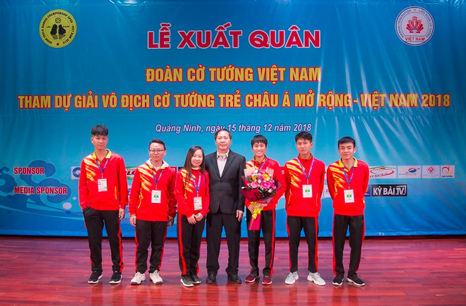 广宁省2018年亚洲少年象棋公开赛:越南代表团获得17枚金牌 ảnh 1 广宁省2018年亚洲少年象棋公开赛:越南代表团获得17枚金牌 ảnh 1