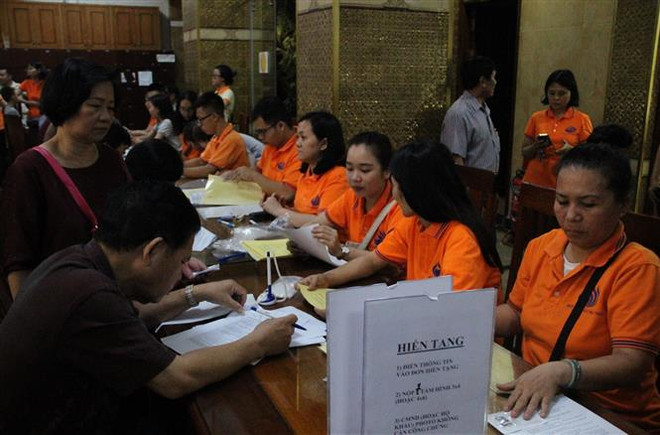 300多人报名捐献遗体和人体器官 ảnh 2 300多人报名捐献遗体和人体器官 ảnh 2