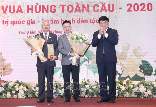 2020年全球雄王子孙后代表彰会在河内和10个国家同步举行 ảnh 1