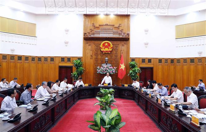 政府总理阮春福与槟椥省领导举行工作会谈 ảnh 1 政府总理阮春福与槟椥省领导举行工作会谈 ảnh 1