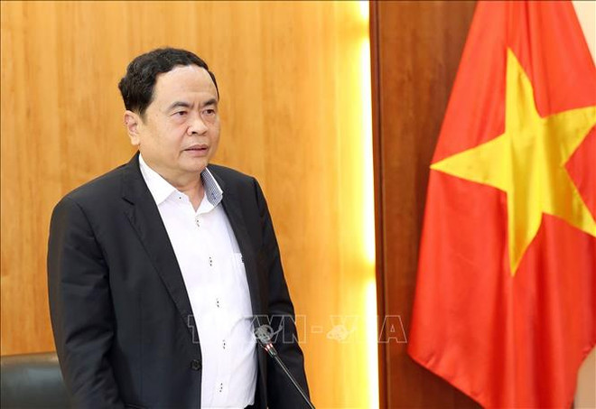 越南祖国阵线中央委员会主席陈青敏致信祝贺和好教创教81周年 ảnh 1