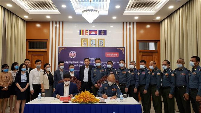 Metfone向柬埔寨宪兵移交在线会议系统 ảnh 1 Metfone向柬埔寨宪兵移交在线会议系统 ảnh 1