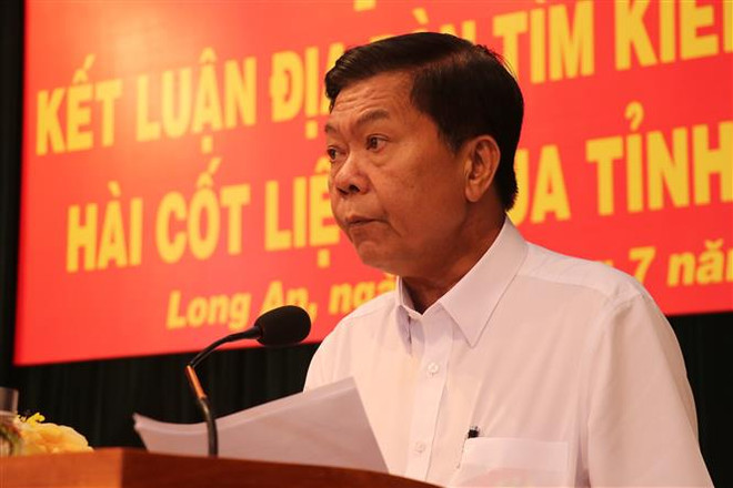 越南隆安省归集3.55万名烈士的遗骸 ảnh 2