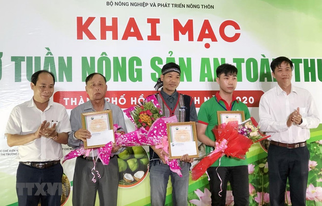 2020年食品安全农产品展销会在胡志明市正式开幕 ảnh 1