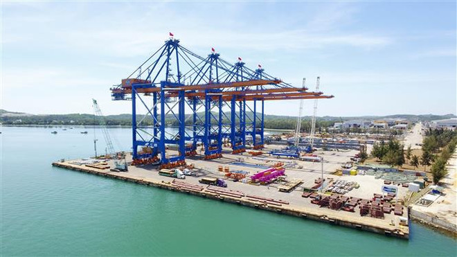 Doosan Vina向Gemalink国际港口出口2台超长超重型起重机 ảnh 2 Doosan Vina向Gemalink国际港口出口2台超长超重型起重机 ảnh 2
