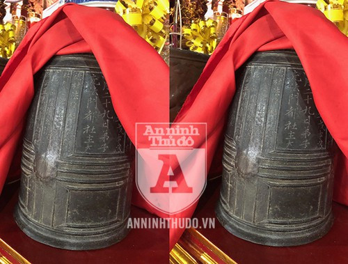 河内“日早”钟被公认为越南"国宝" ảnh 1 河内“日早”钟被公认为越南"国宝" ảnh 1