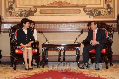 中国香港希望与胡志明市促进投资合作 ảnh 1 中国香港希望与胡志明市促进投资合作 ảnh 1