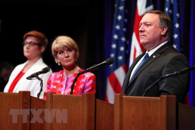 美国和澳大利亚再次重申维护东海航行自由的重要性 ảnh 1 美国和澳大利亚再次重申维护东海航行自由的重要性 ảnh 1