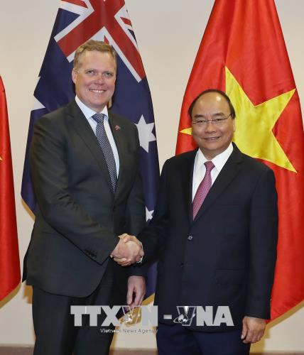 越南政府总理阮春福会见澳大利亚众议院议长托尼·史密斯 ảnh 1