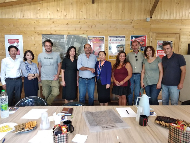 越南劳动联合会访问希腊 ảnh 3