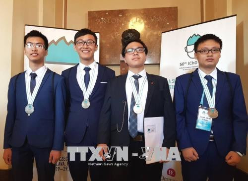 越南学生在2018年国际奥赛中取得佳绩 ảnh 2