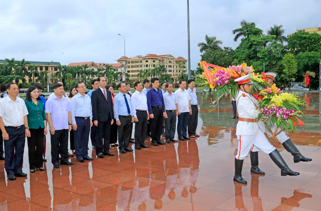 国家主席陈大光莅临兴安省调研 ảnh 2 国家主席陈大光莅临兴安省调研 ảnh 2