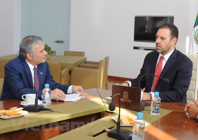 进一步加强墨越两国各地方的合作 ảnh 1