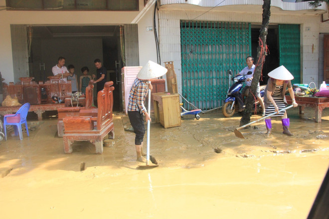 各省继续开展第三号台风后救灾工作 ảnh 3 各省继续开展第三号台风后救灾工作 ảnh 3