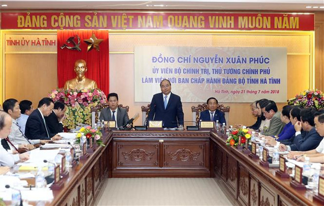 政府总理阮春福:河静省应努力实现预算自主权 ảnh 2 政府总理阮春福:河静省应努力实现预算自主权 ảnh 2