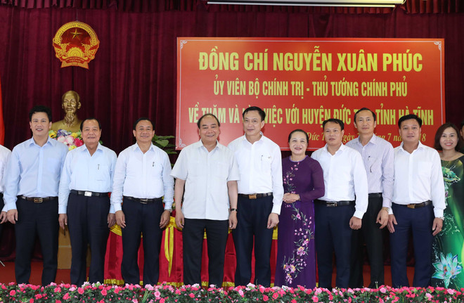 阮春福:德寿县应力争成为河静省首个新农村县份 ảnh 1 阮春福:德寿县应力争成为河静省首个新农村县份 ảnh 1