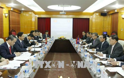 越老两国政府监察署深化合作关系 ảnh 1 越老两国政府监察署深化合作关系 ảnh 1