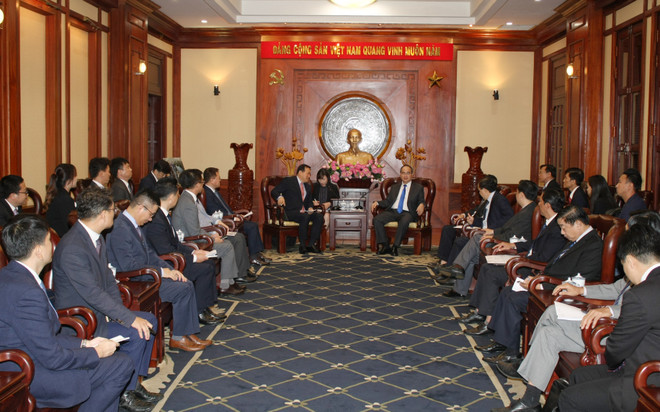 韩国乐天集团希望参与胡志明市各投资项目 ảnh 2 韩国乐天集团希望参与胡志明市各投资项目 ảnh 2