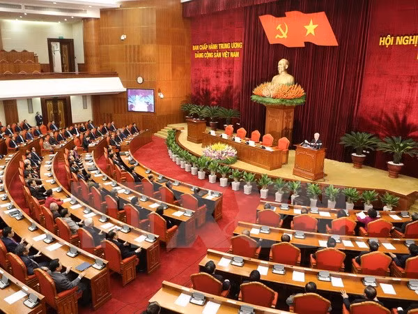 越共十一届十四中全会最后一天新闻公报 ảnh 1