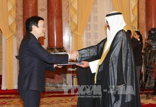 越南国家主席张晋创分别会见科威特和德国新任驻越南大使 ảnh 1 越南国家主席张晋创分别会见科威特和德国新任驻越南大使 ảnh 1