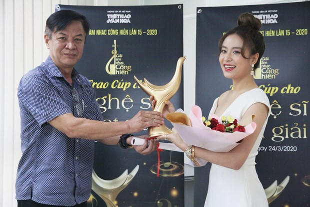 年轻艺术家在音乐贡献奖“赛场”上实现突破 ảnh 1 年轻艺术家在音乐贡献奖“赛场”上实现突破 ảnh 1