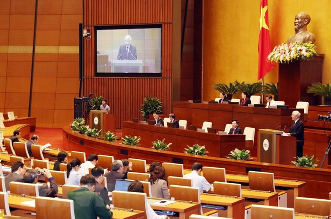 越南十四届国会第六次会议:提高越南在国际和地区舞台上的地位 ảnh 1 越南十四届国会第六次会议:提高越南在国际和地区舞台上的地位 ảnh 1