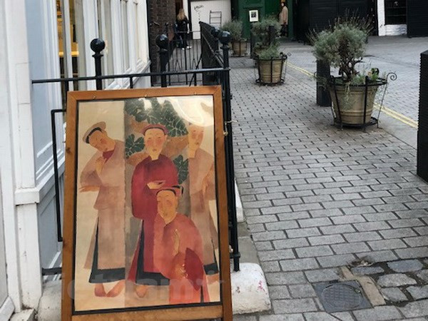 画家阮私严和裴春派作品展会在伦敦举行 ảnh 1 画家阮私严和裴春派作品展会在伦敦举行 ảnh 1