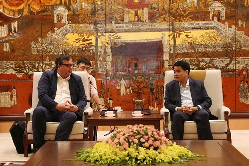 河内市欢迎德国企业前来投资兴业 ảnh 1 河内市欢迎德国企业前来投资兴业 ảnh 1