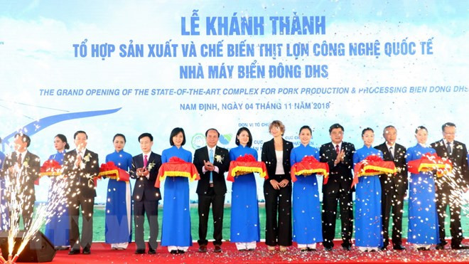 采用世界先进技术的猪肉生产加工综合体落成并投入使用 ảnh 1 采用世界先进技术的猪肉生产加工综合体落成并投入使用 ảnh 1