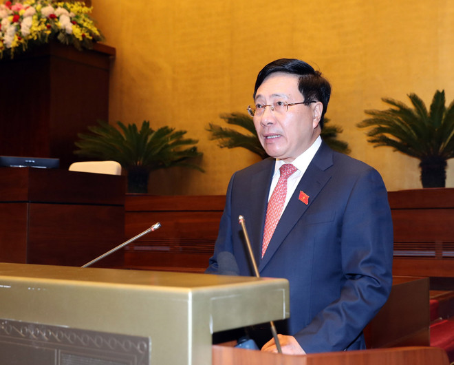 越南十四届国会第六次会议:提高越南在国际和地区舞台上的地位 ảnh 3 越南十四届国会第六次会议:提高越南在国际和地区舞台上的地位 ảnh 3