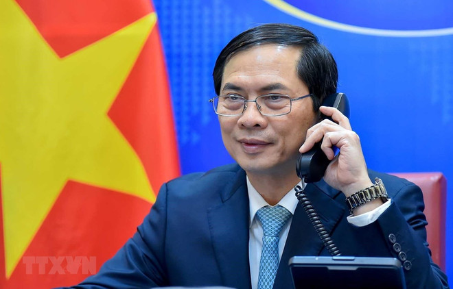 越摩两国外长就双边合作与多边场合配合交换意见 ảnh 1 越摩两国外长就双边合作与多边场合配合交换意见 ảnh 1