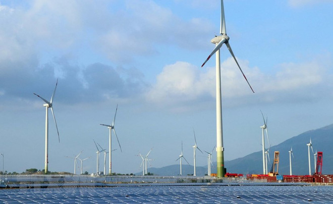 越南最大风力发电厂正式投入运营 ảnh 1 越南最大风力发电厂正式投入运营 ảnh 1
