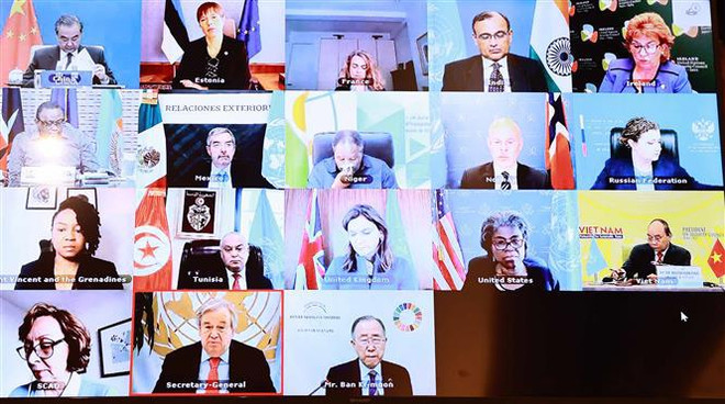 越南国家主席阮春福主持召开联合国安理会高级别公开辩论会 ảnh 1