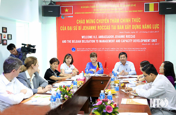 比利时协助越南宁顺省提高水务管理能力 ảnh 1 比利时协助越南宁顺省提高水务管理能力 ảnh 1
