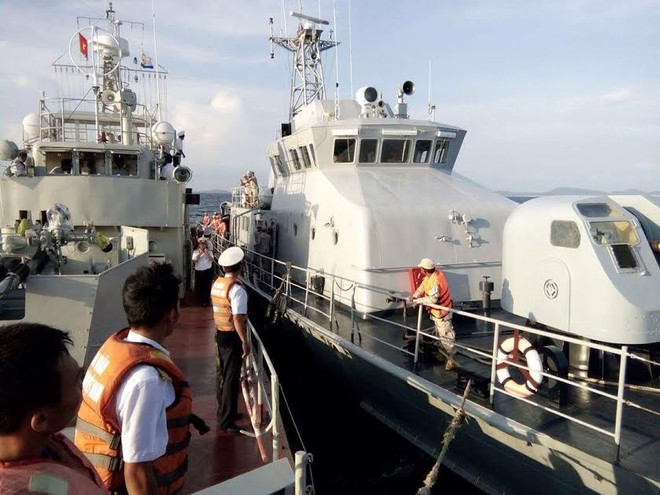 越柬海军年度海上联合军事演习圆满结束 ảnh 1