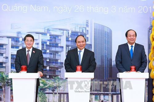 阮春福总理:广南省在投资活动中需实现国家、投资者和人民“三方互惠共赢” ảnh 4 阮春福总理:广南省在投资活动中需实现国家、投资者和人民“三方互惠共赢” ảnh 4