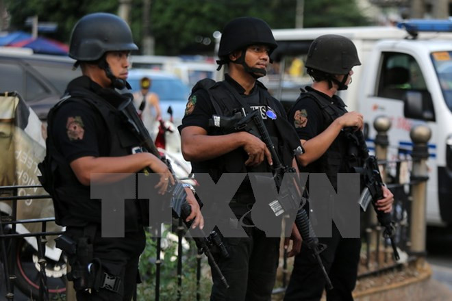 菲律宾手榴弹爆炸 已致4死23伤 ảnh 1