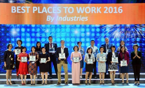Viettel荣获“2016年越南最佳工作地方”的荣誉称号 ảnh 1 Viettel荣获“2016年越南最佳工作地方”的荣誉称号 ảnh 1