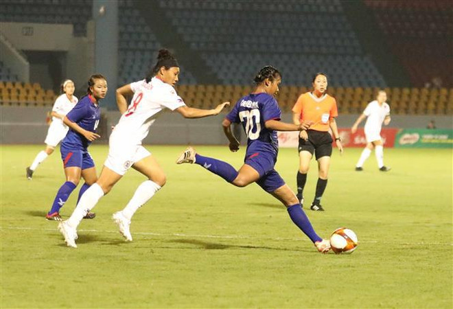 第31届东运会:菲律宾女足5-0战胜柬埔寨女足 ảnh 2 第31届东运会:菲律宾女足5-0战胜柬埔寨女足 ảnh 2