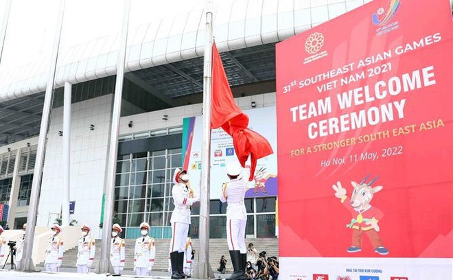 第31届东运会升旗仪式在美亭国家体育场隆重举行 ảnh 1 第31届东运会升旗仪式在美亭国家体育场隆重举行 ảnh 1